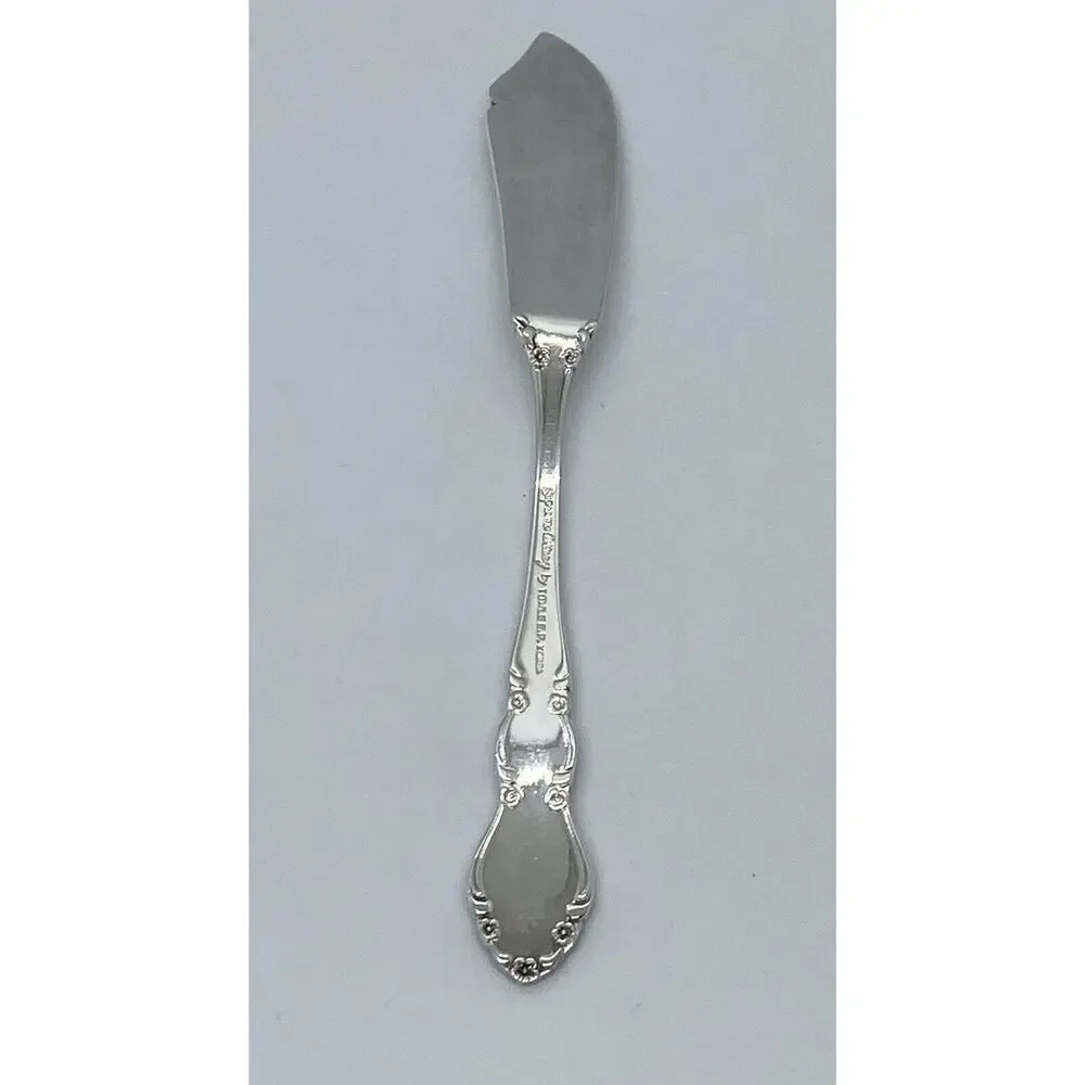 Butter Spreader Towle Supreme Cutlery BARONESS Silver Plate (E.P.) 6 3/4” Korea